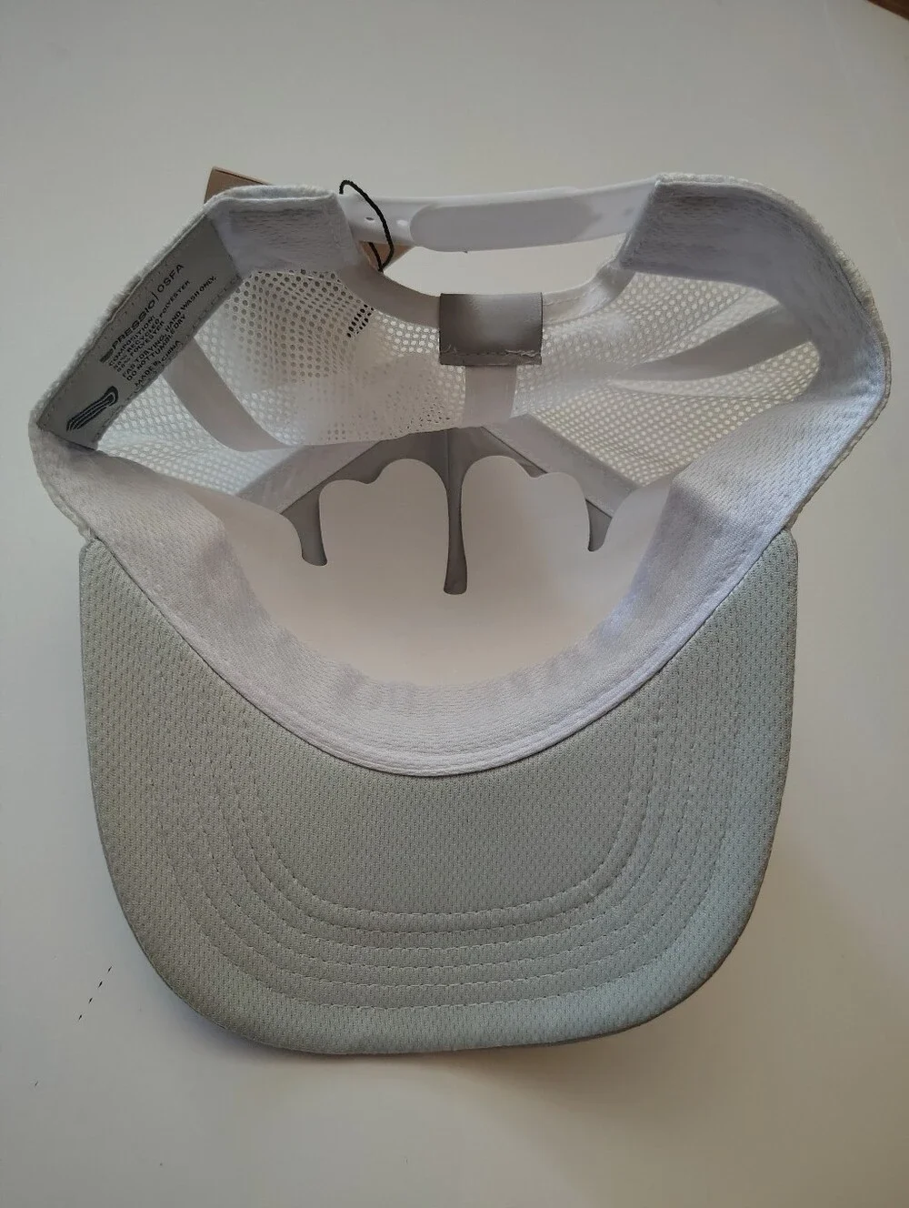 Brand New, Official 'HERE FOR THE WOMEN'S RACE' Grey Trucker Cap